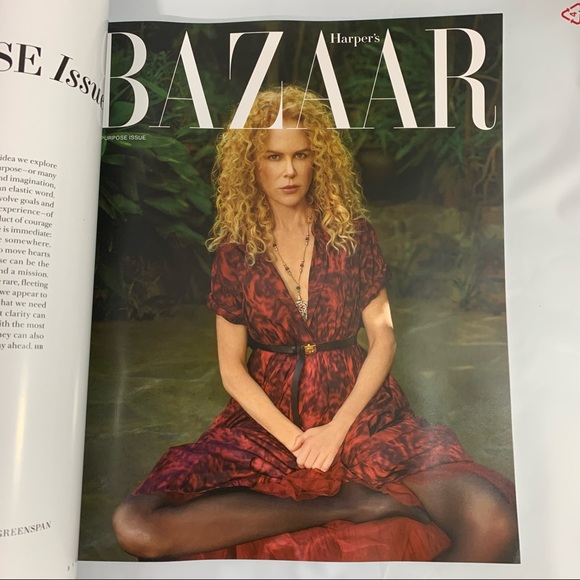 Harper’s Bazaar Magazine October 2021 The Renaissance Of Nicole Kidman Cori Bush - Picture 3 of 6